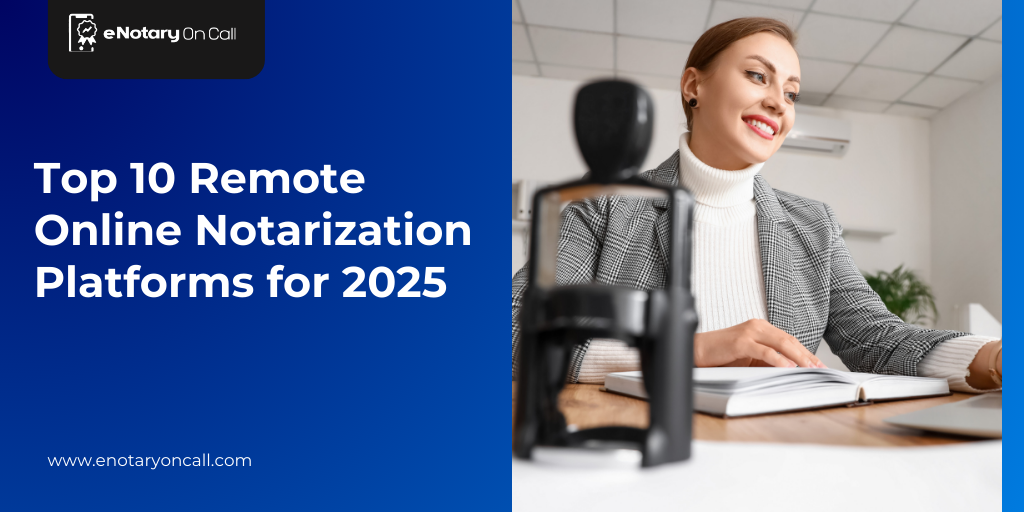 remote online notary