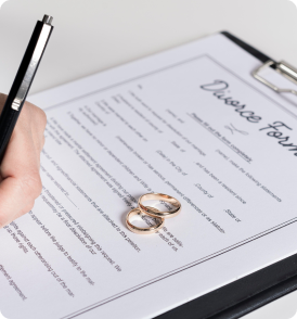 divorce papers