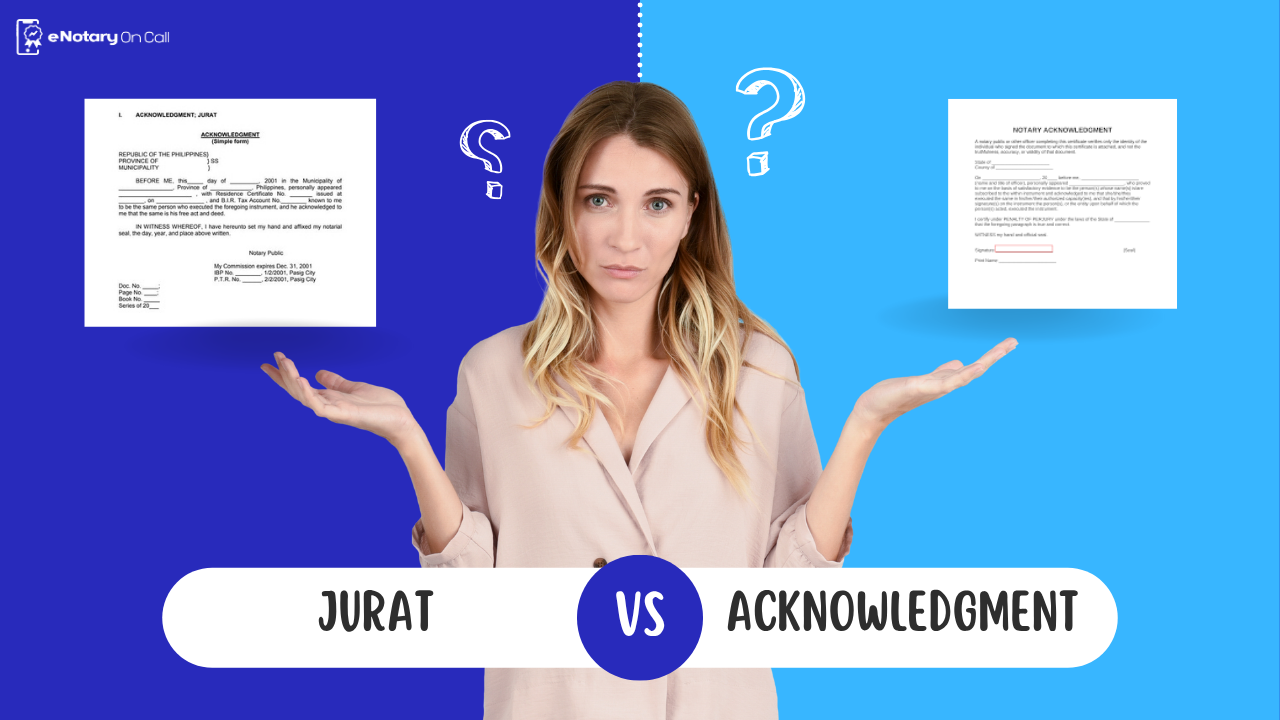 acknowledgement notaries